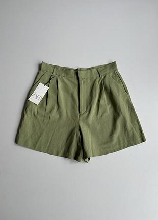 Шорти льон zara