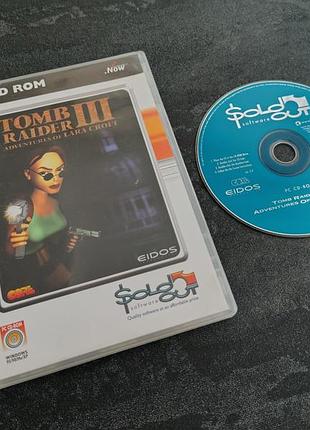 Диск tomb raider iii adventures of lara croft (pc)