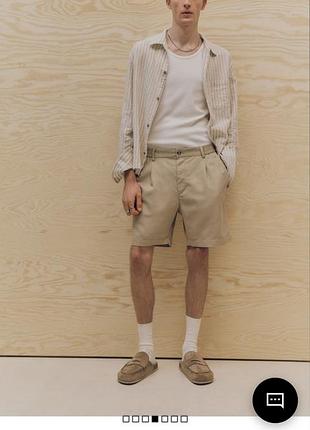 Шорты мужские чиносы h&m regular fit s