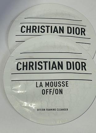 Оригінал мусс для вмивання dior la mousse on off foaming cleanser