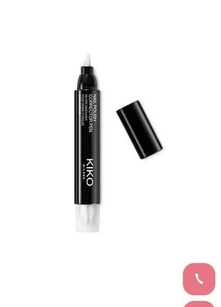 Ручка-коректор для лаку kiko milano nail polish corrector pen, 3 мл