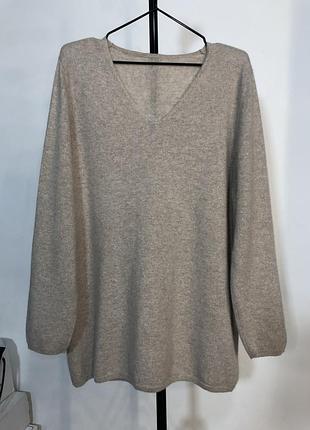 Кашеміровий светр жіночий беж