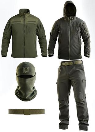 Тактический костюм softshell 5в1 lunar олива