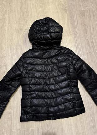 Черная куртка zara. 6