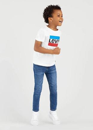 Подростковые джинсы levi's skinny taper для мальчика синий (214 pvu por vida (152 (12a))