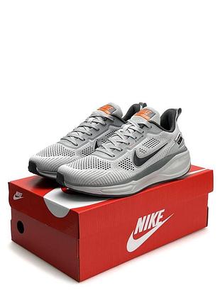 Nike air zoom x react light grey orange 3
