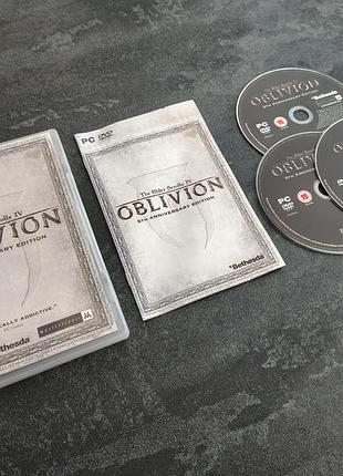 Диск the elder scrolls iv oblivion 5th anniversary edition (pc)