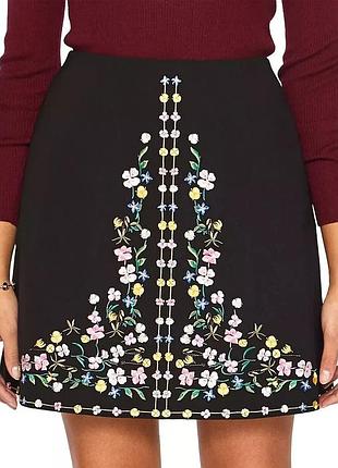 Спідниця з вишивкою ted baker