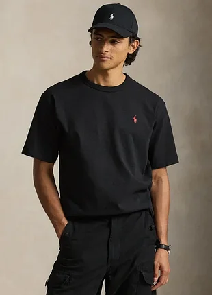 Мужская хлопковая футболка polo ralph lauren