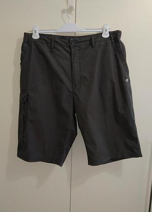Шорты craghoppers карго серый цвет the north face karrimor mammut
