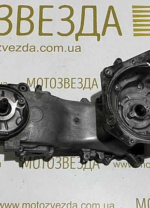 Картера с редуктором gbl honda dio af-35/zx-35 (коллектор на 3 болта)