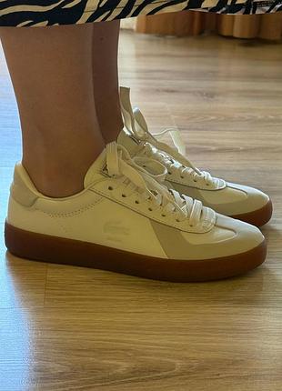 Кеды женские lacoste base shot