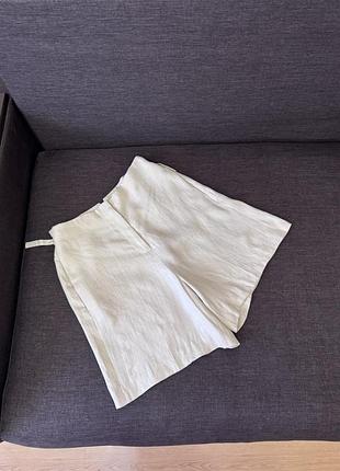Льяні шорти, бермуди massimo dutti