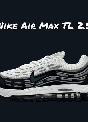 Nike air max tl 2.5 white black green