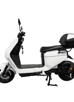 Велосипед з електромотором spark evo 14" 60v/1200w/25ah білий