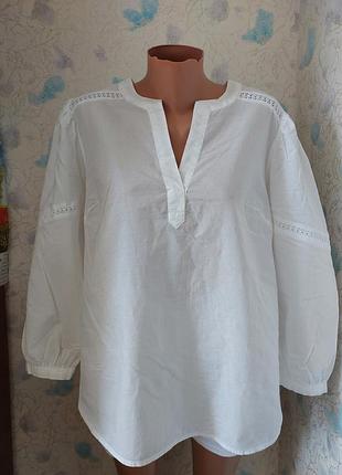 Стильная блуза 100% cotton
