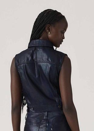 Джинсова жилетка levi's 2