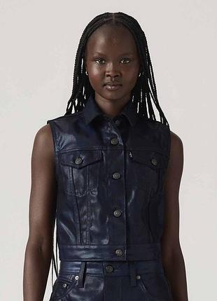 Джинсова жилетка levi's
