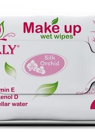 Влажные салфетки для снятия макияжа biolly make up 20 шт