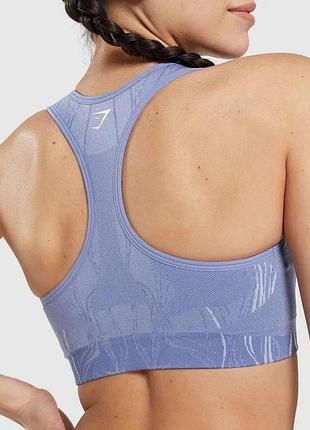 Gymshark плотный спортивный топ бра для тренировок