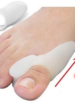 Гелеві накладки valgus pro для корекції та комфорту великих пальців стопи (валгус про)