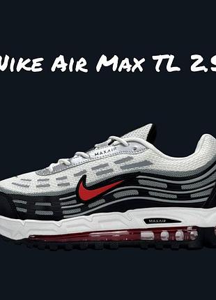 Nike air max tl 2.5 white black red