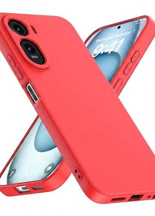 Чохол fiji full soft premium для xiaomi redmi a7 pro протиударний бампер з мікрофіброю red