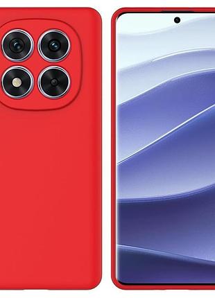 Чохол fiji full soft premium для xiaomi redmi note 15 pro протиударний бампер з мікрофіброю red