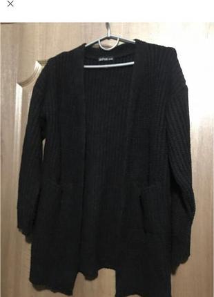 Boohoo💙жіночий одяг/чорний  кардиган 💛38/м/ 46