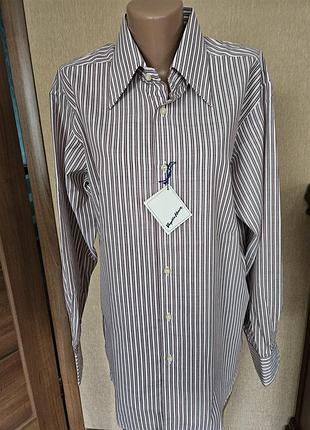 Чоловіча сорочка viyella house в тонку смужку (р. 41/16, l/xl) – made in england