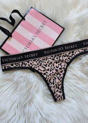 Трусики victoria's secret леопардові