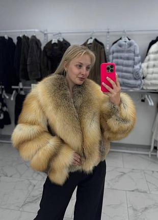 Натуральная шуба из лисы 🦊