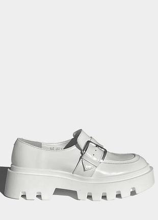 Туфлі evie для дівчинки moska white, розмір 37 (24 см)