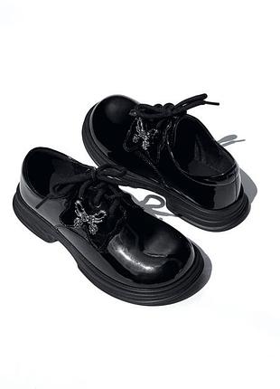 Туфлі evie для дівчинки flyla black, розмір 32 (20 см)