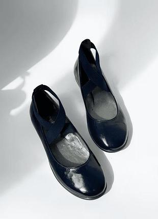 Туфлі evie для дівчинки lola navy, розмір 38 (24,5 см).