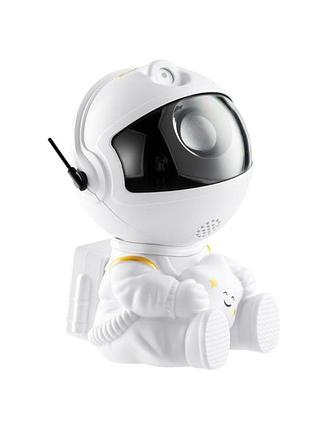 Нічник-проєктор xo з проєкцією зоряного неба cf4 mini astronaut sky white 5 вт білий (36958_3609661)