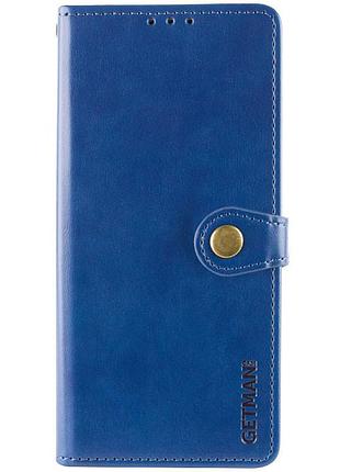 Кожаный чехол-книжка getman gallant (pu) для motorola edge 50 fusion