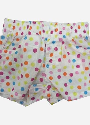 Детские шорты для девочки united colors of benetton 162 910 56 см горох (lv2200004427850)