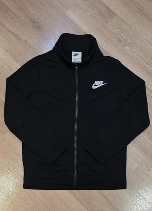 Кофта олімпійка nike на dri fit на 7-8років, 122-128см