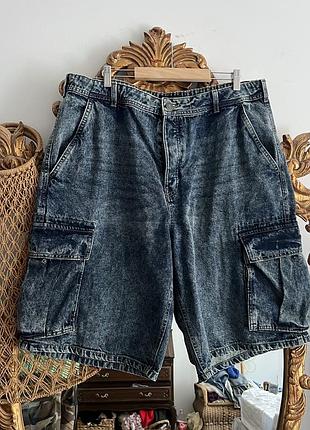 Джинсові шорти y2k baggy vintage