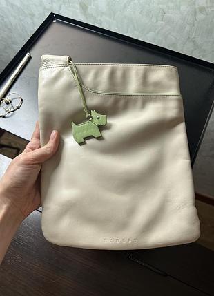 Сумка radley london жіноча крос-боді бежева