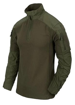 Боевая рубашка-убакс helikon mcdu combat shirt nyco ripstop olive green ( s - размер )