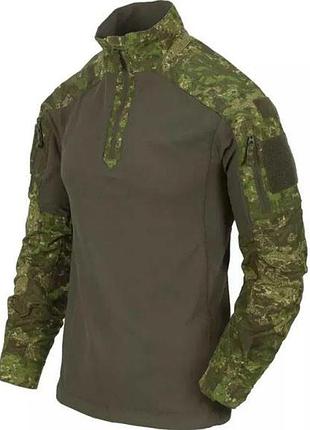 Боевая рубашка-убакс helikon mcdu combat shirt nyco ripstop pencott wildwood (s - размер )