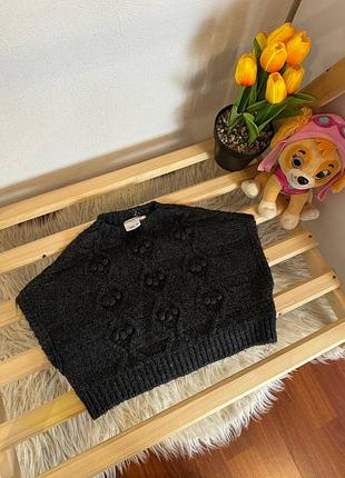 Пончо zara🖤 розмір  - 80 (9-12 міс)буде довше набагато стан - ідеальний