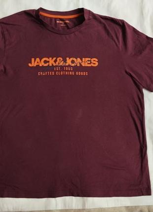 Мужская футболка jack and jones размер xxl -xxl