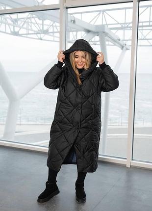 Зимове пальто куртка 54-56 розміру