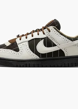 Оригинальн! кроссовки женские nike dunk low lx black/white fv3642-010