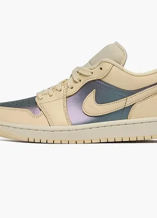 Оригинальн! кроссовки женские air jordan 1 low se muslin royal tint beige ih4110-104