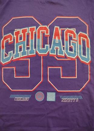 🏀 стильная детская футболка tilt "chicago 99" в спортивном стиле