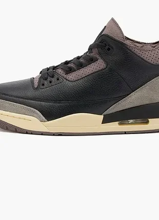 Оригинальн! кроссовки женские air jordan x a ma maniere 3 retro og sp sneaker black/brown fz4811-001